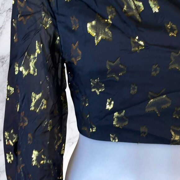 DUNDAS xREVOLVE Stella One Shoulder Top - Black - Picture 3 of 12